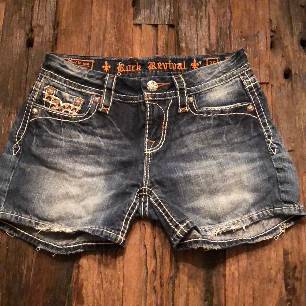 Rock Revival Jean Shorts